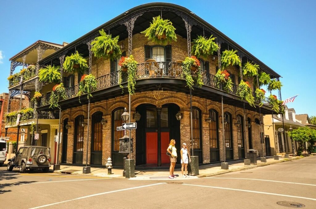 new orleans, nature, louisiana, usa, southern states, architecture, summer, french quarter, building, historical