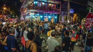 New Orleans Travel Guide and Live band playing on Frenchmen Street in New Orleans